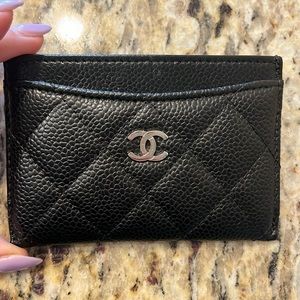 Chanel card holder